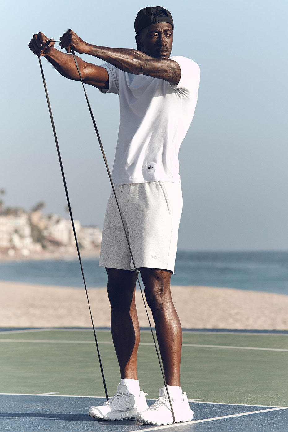 Chill Short - White Heather--0