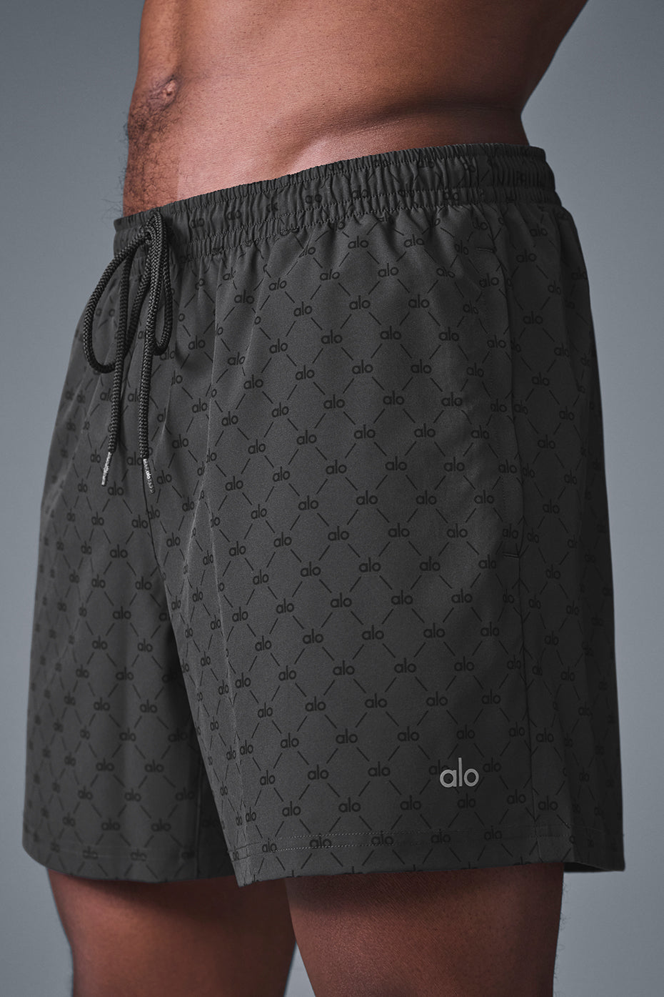 7'' Diamond Circuit Short - Anthracite/Black--1