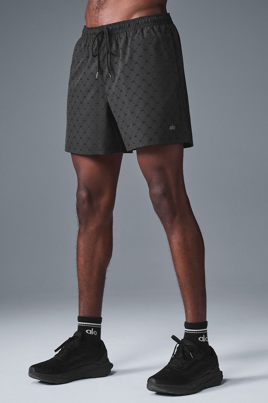 7'' Diamond Circuit Short - Anthracite/Black--3