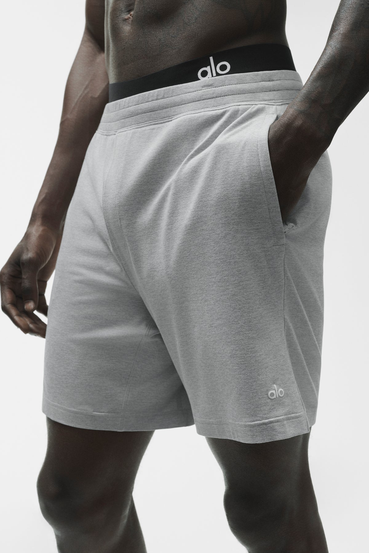 7" Conquer React Performance Short - Vintage Athletic Heather--2