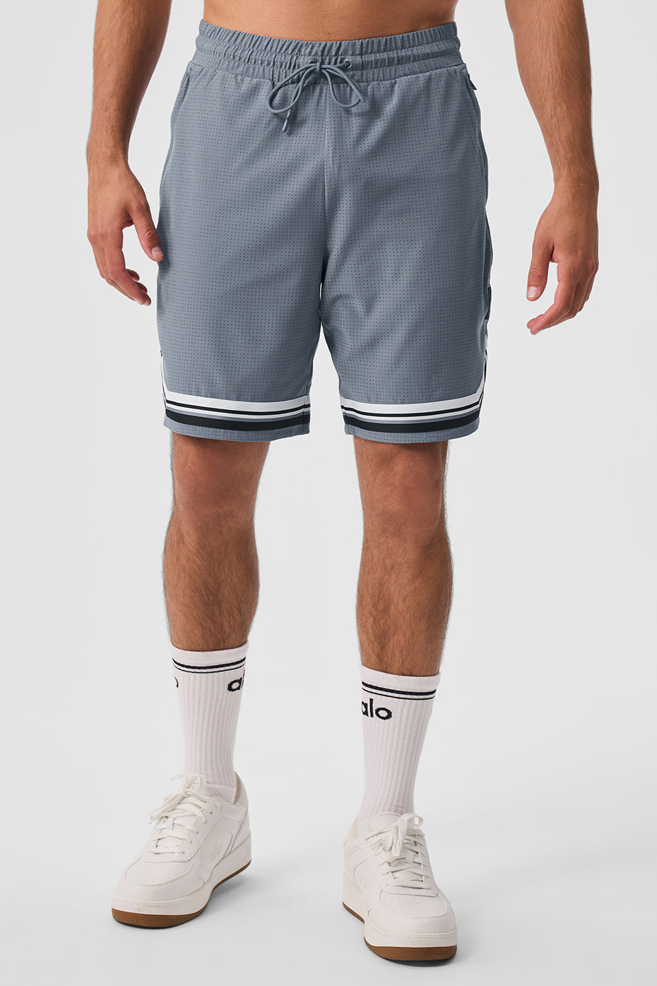 9" Traction Arena Short - Steel Grey--0