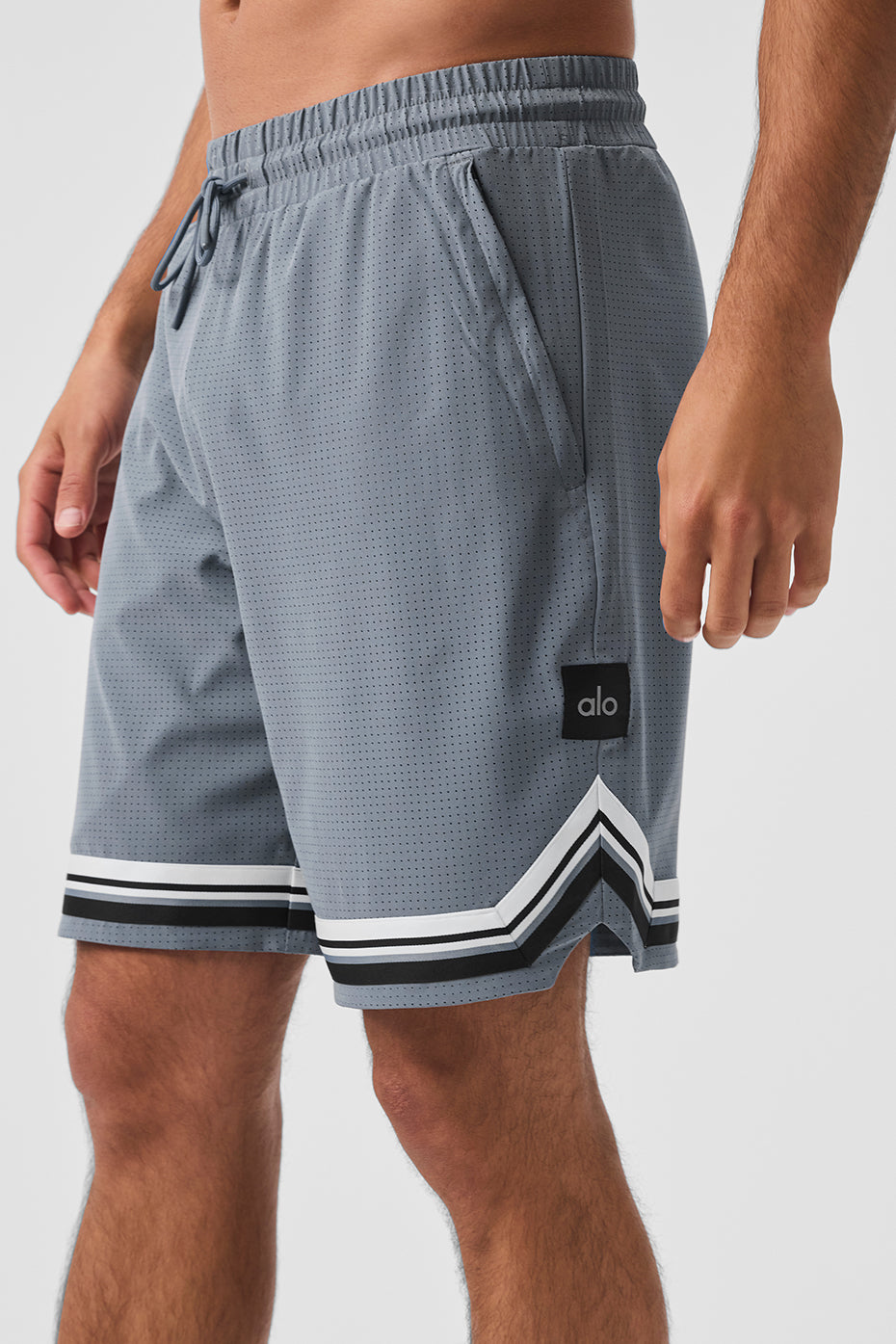 9" Traction Arena Short - Steel Grey--2