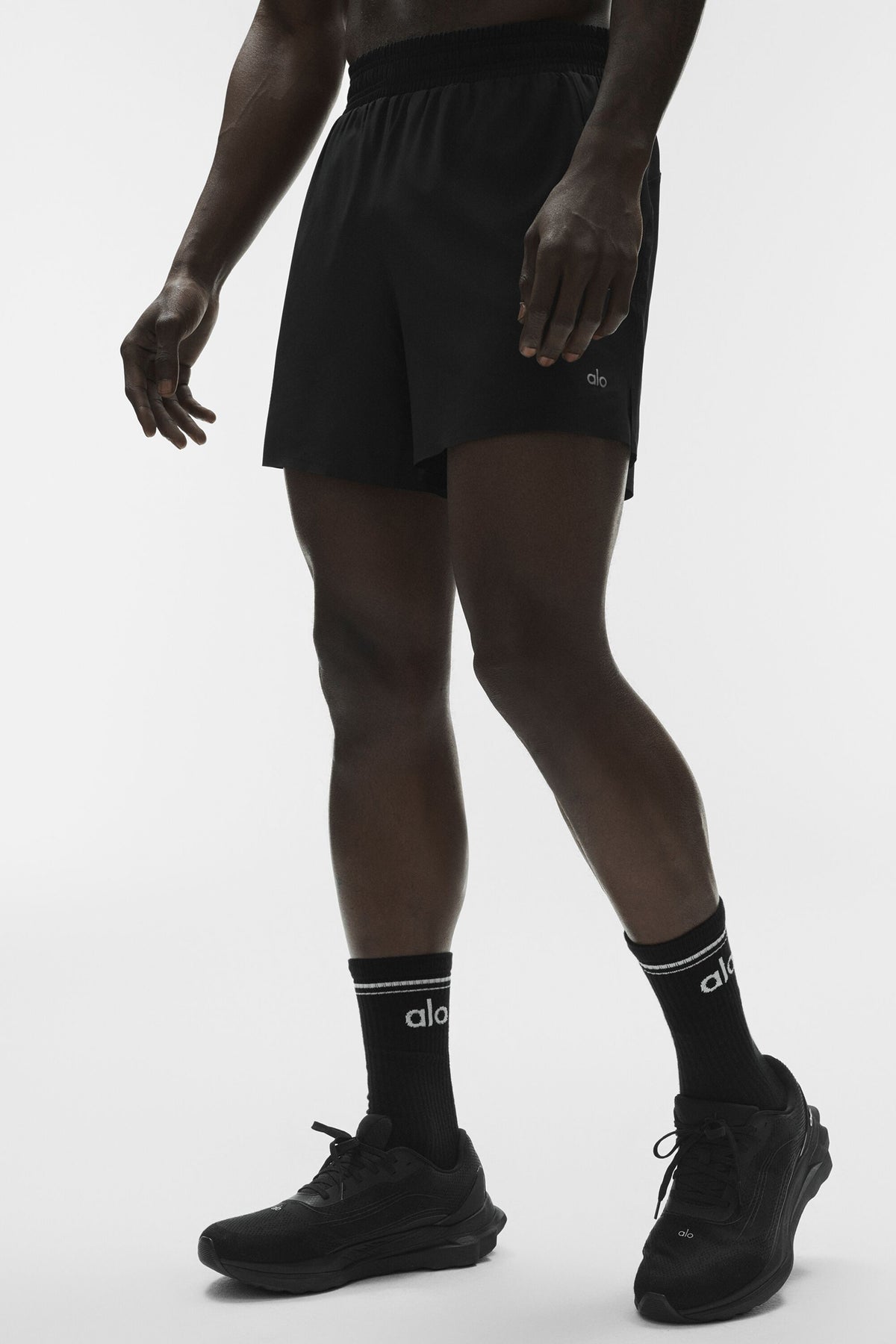 5" Adapt Running Short - Black--2