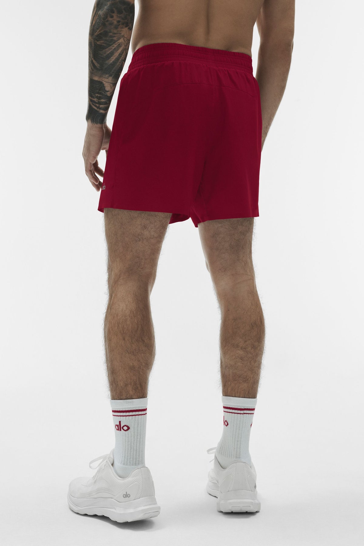 5" Adapt Running Short - Garnet--3