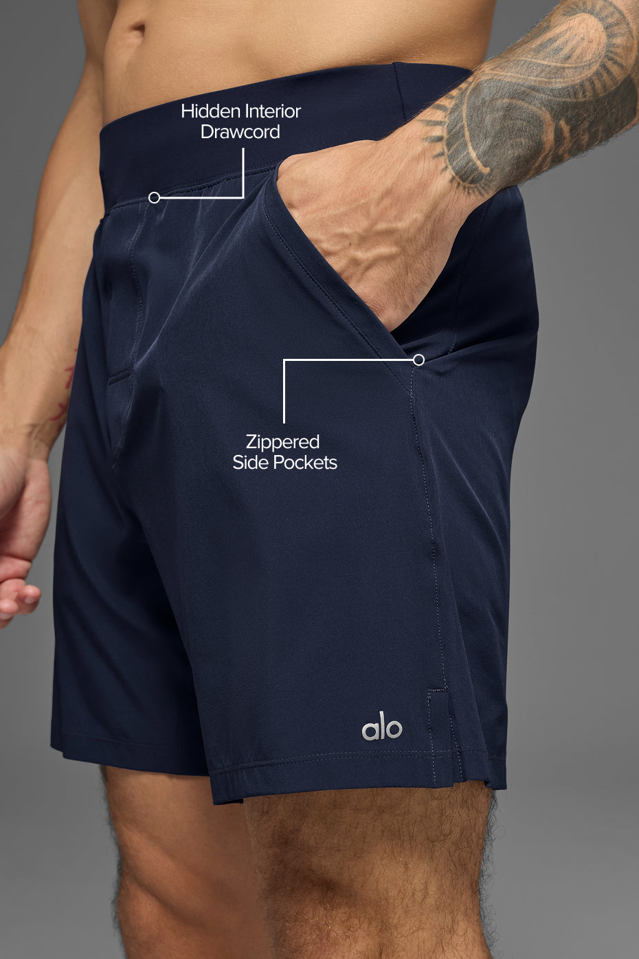 5" Repetition Short - Navy--1