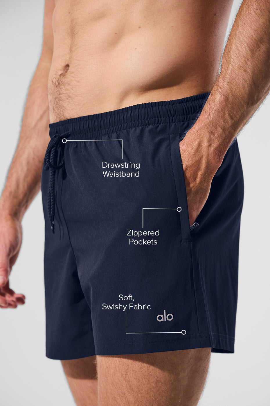 5" Circuit Short - Navy--1