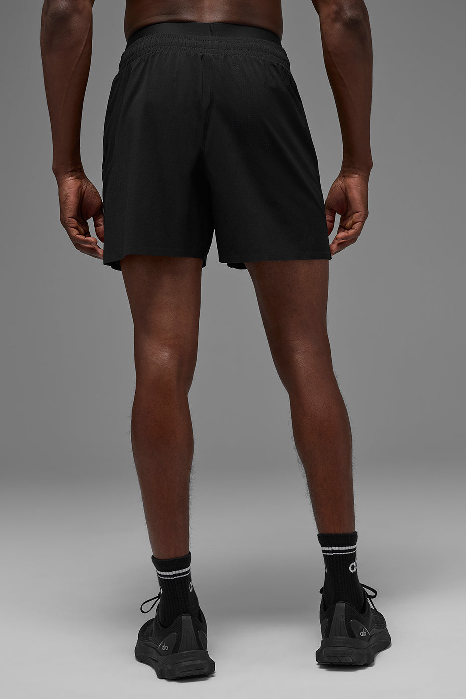 5" Traction Running Short - Black--2