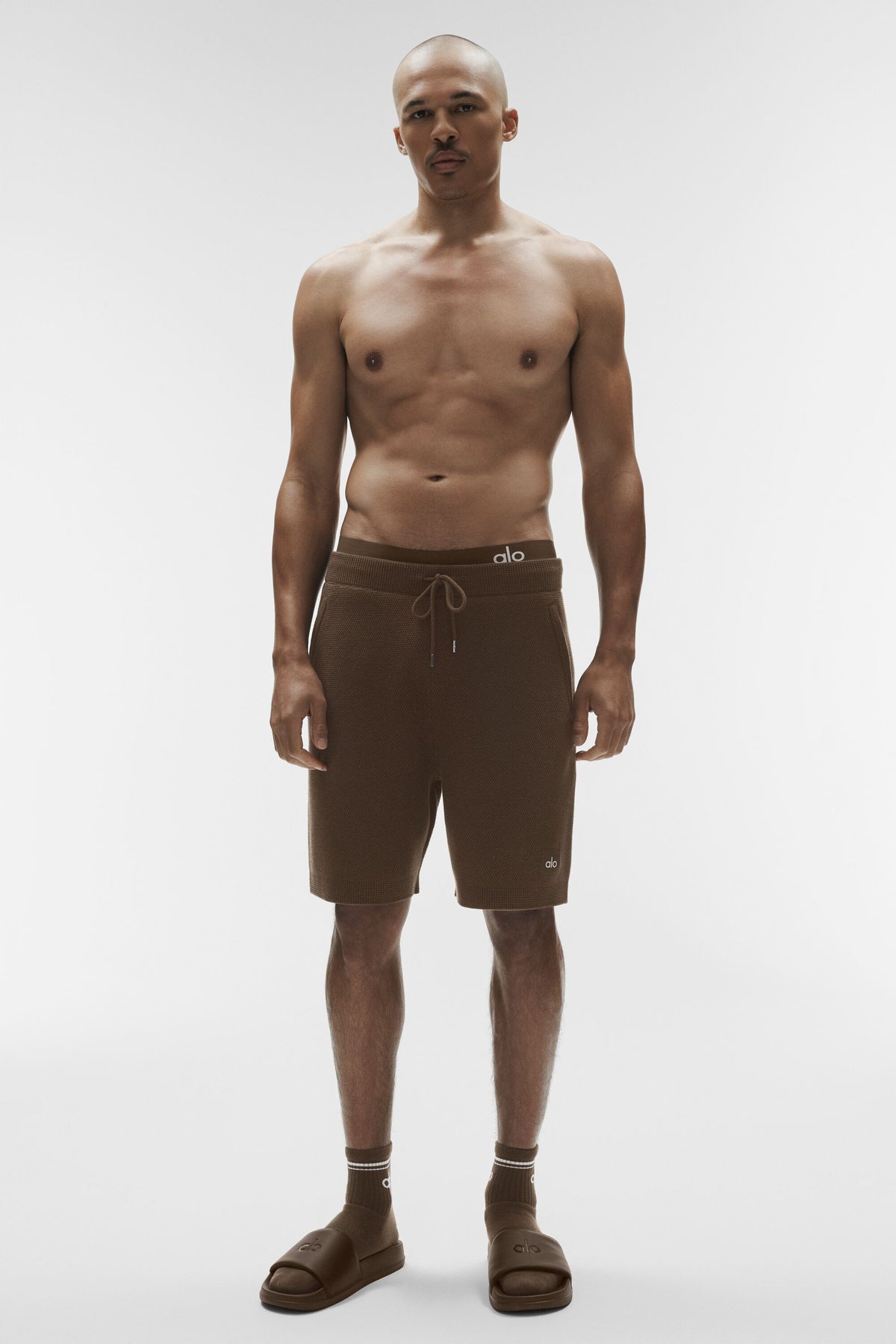 7" Sports Club Sweater Knit Short - Espresso--0