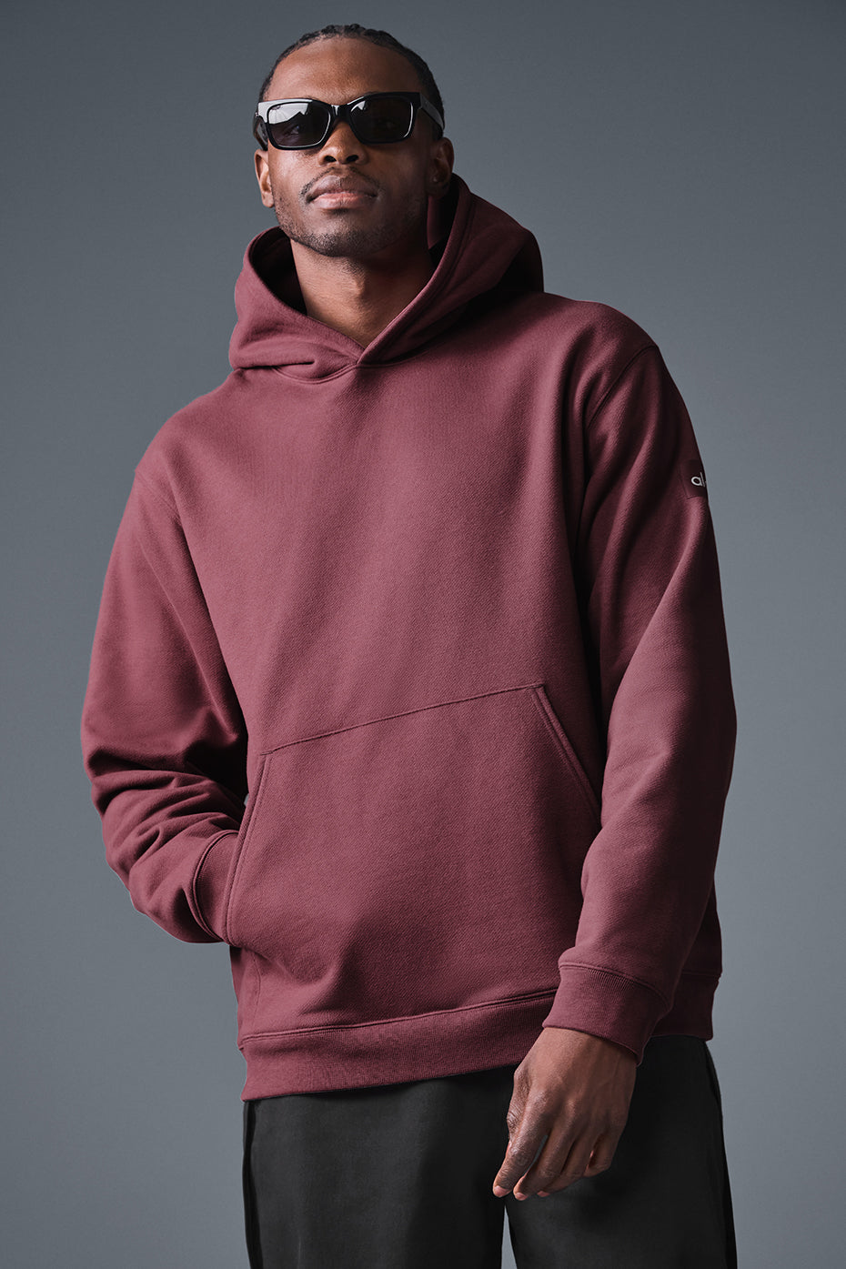 Renown Heavy Weight Hoodie - Burgundy Truffle--2