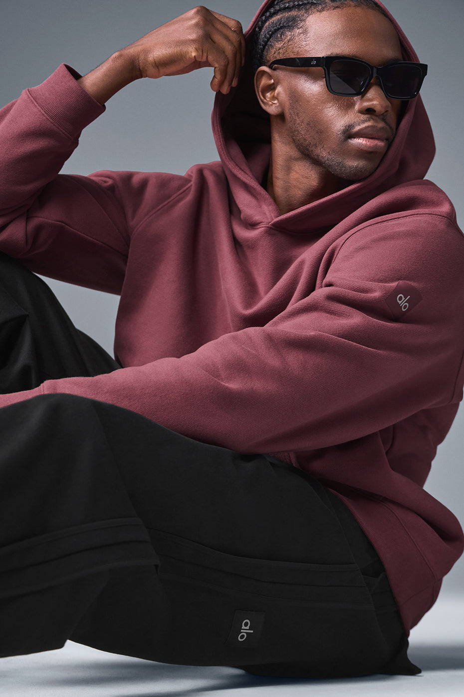 Renown Heavy Weight Hoodie - Burgundy Truffle--3