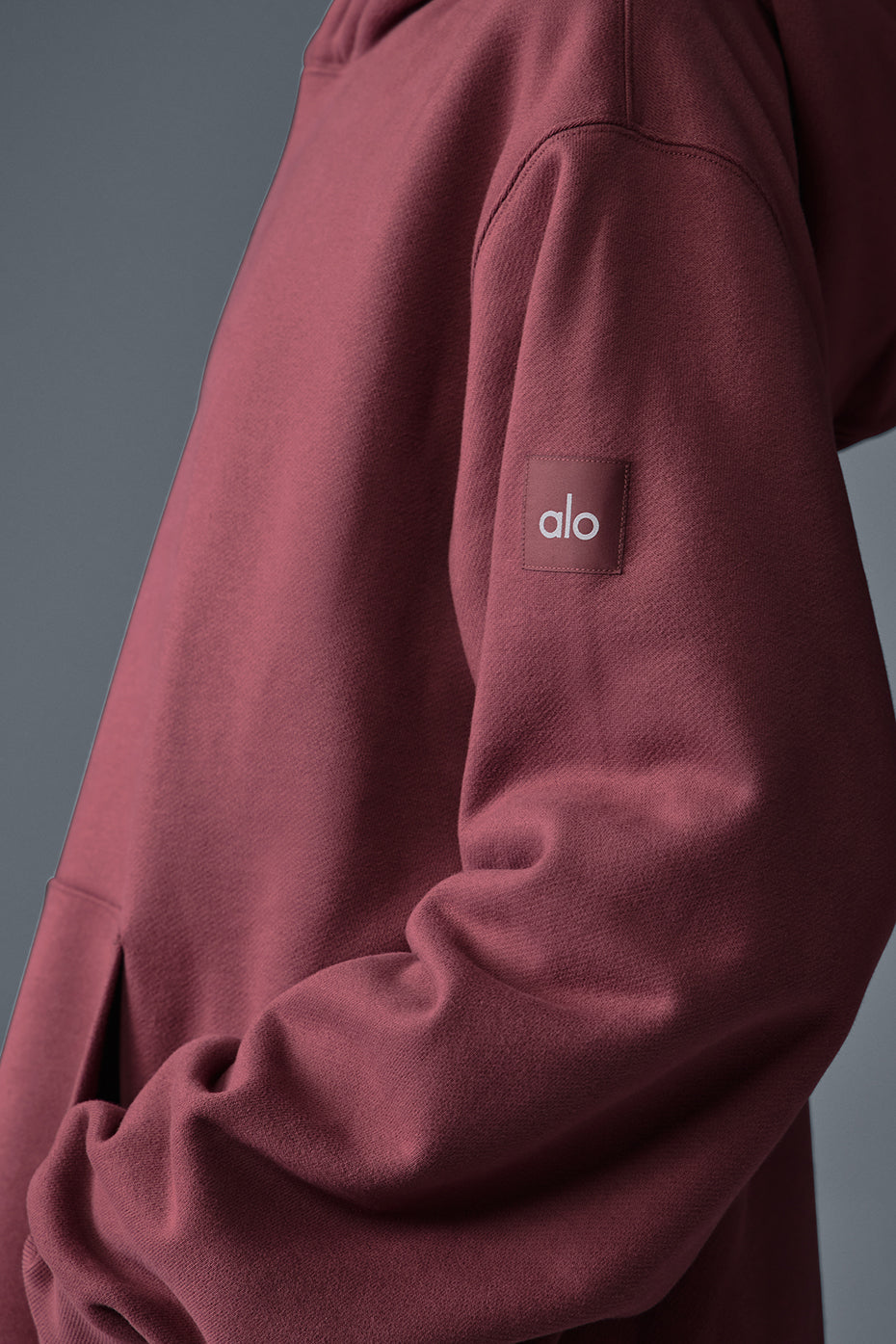 Renown Heavy Weight Hoodie - Burgundy Truffle--3