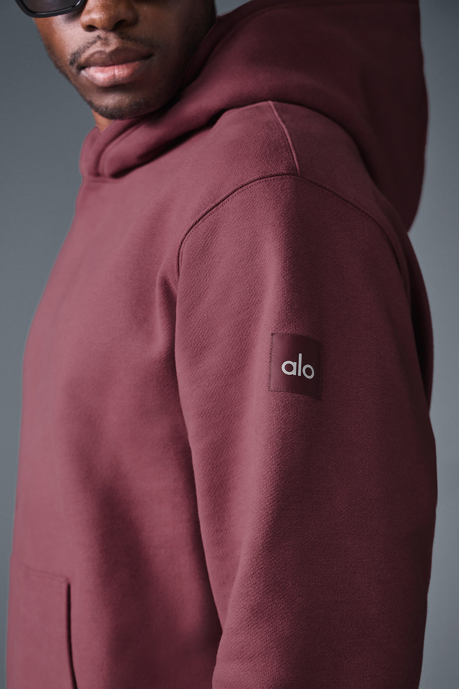 Renown Heavy Weight Hoodie - Burgundy Truffle--4