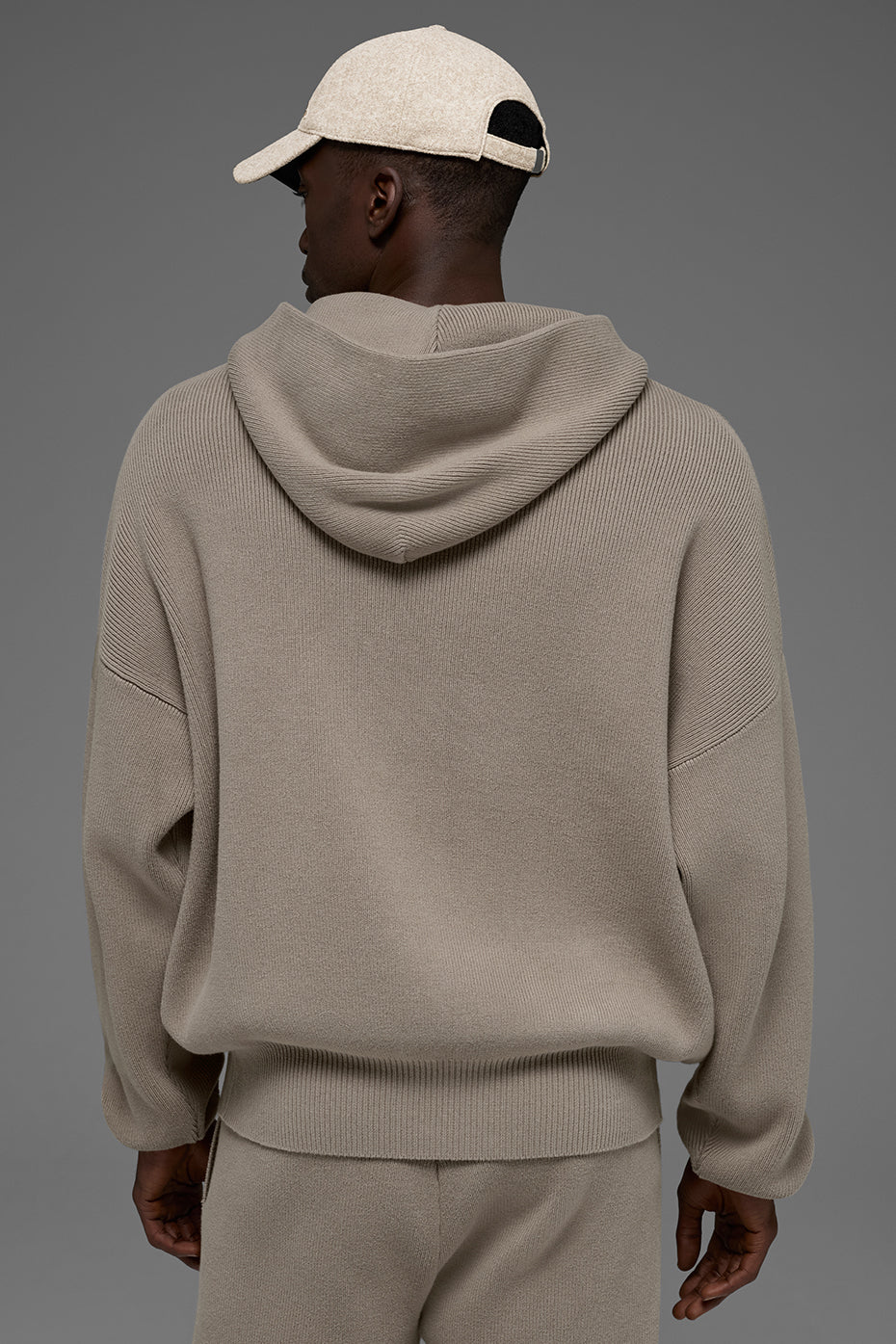 Scholar Hooded Sweater - Light Cocoa--2