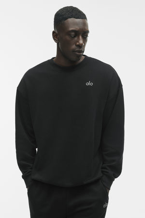 Accolade Crew Neck Pullover - Black