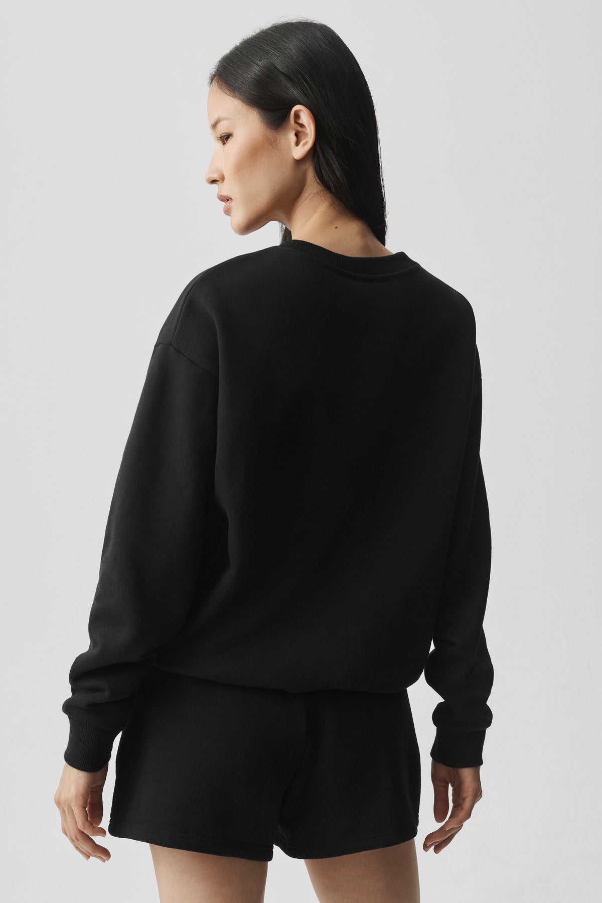 Accolade Crew Neck Pullover - Black--4