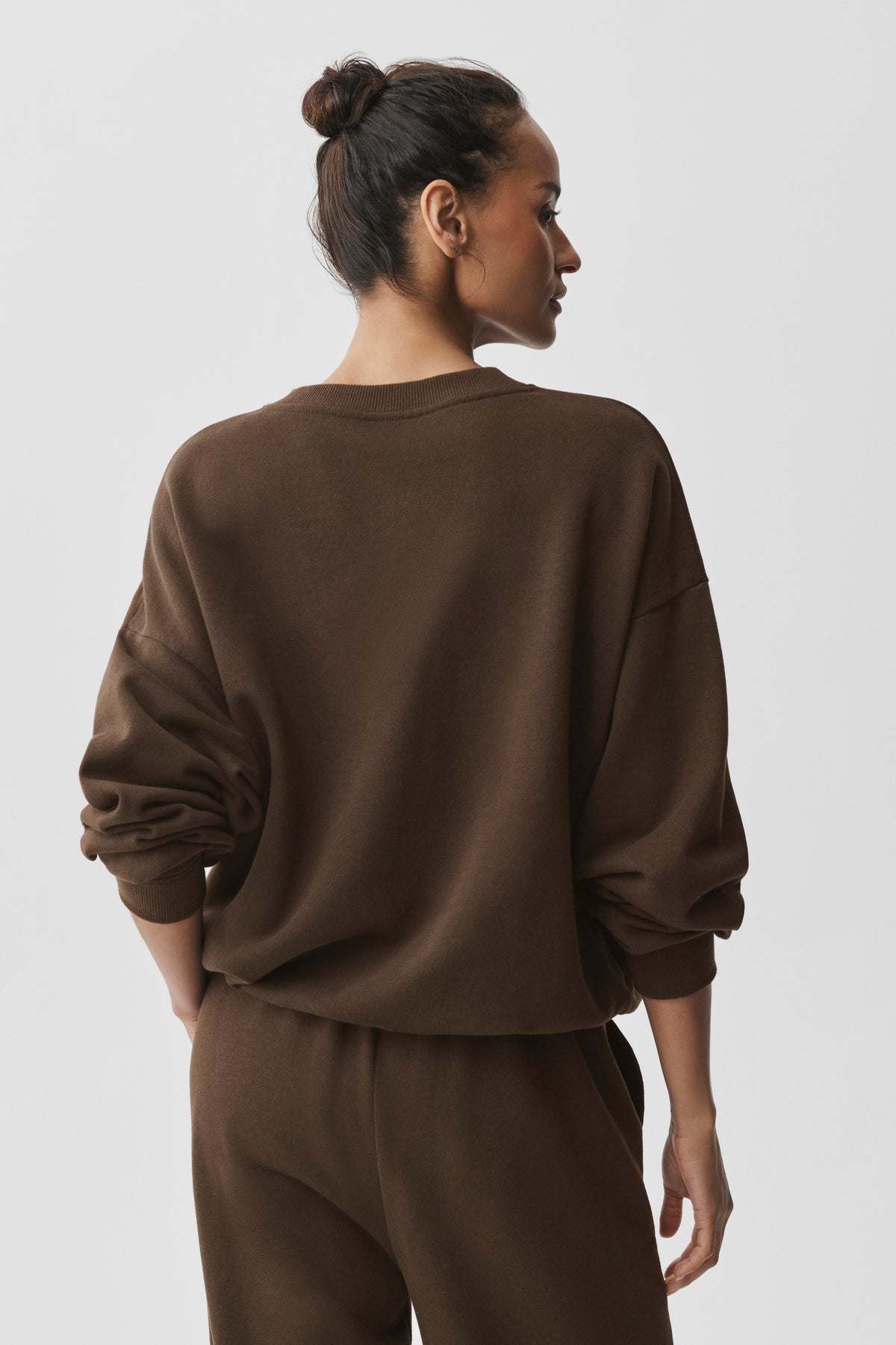 Accolade Crew Neck Pullover - Espresso--1