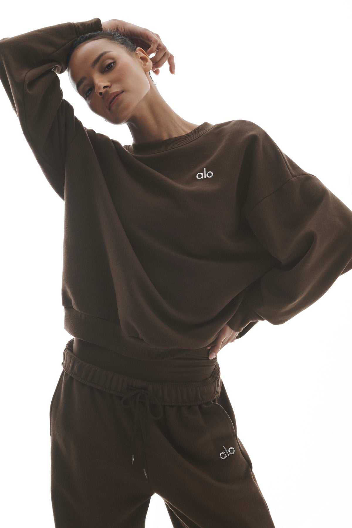 Accolade Crew Neck Pullover - Espresso--4