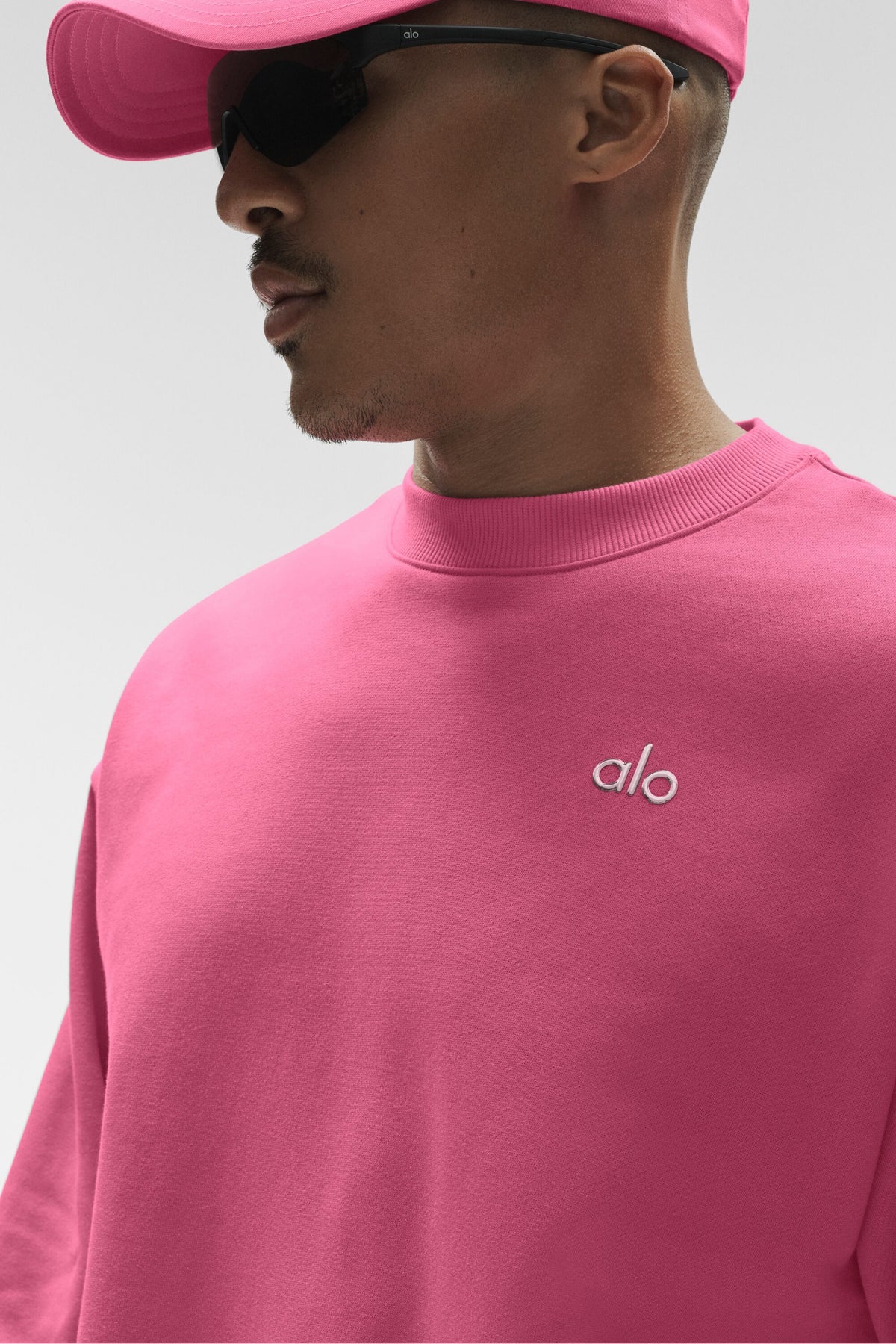 Accolade Crew Neck Pullover - Paradise Pink--2