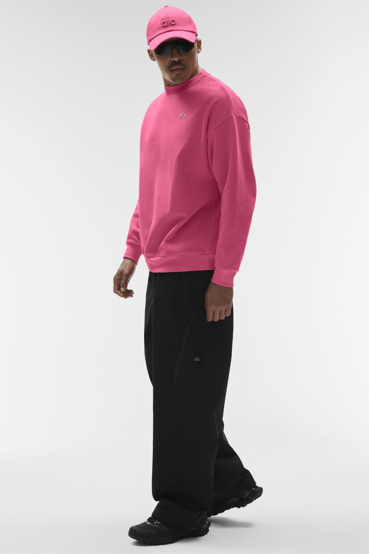 Accolade Crew Neck Pullover - Paradise Pink--3