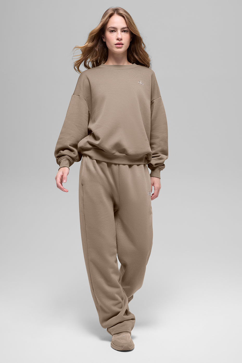 Accolade Crew Neck Pullover - Gravel--4