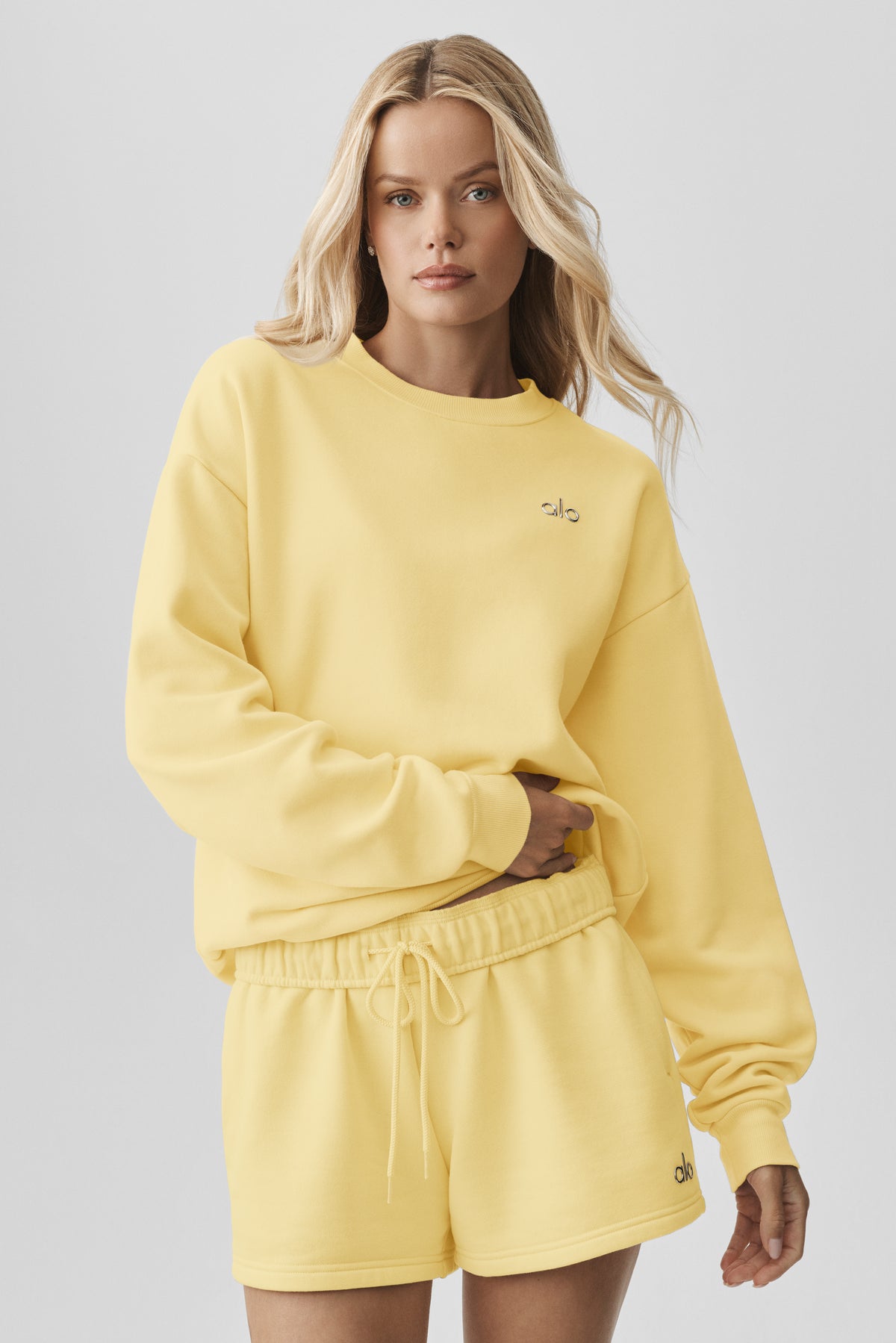Accolade Crew Neck Pullover - Warm Butter--2