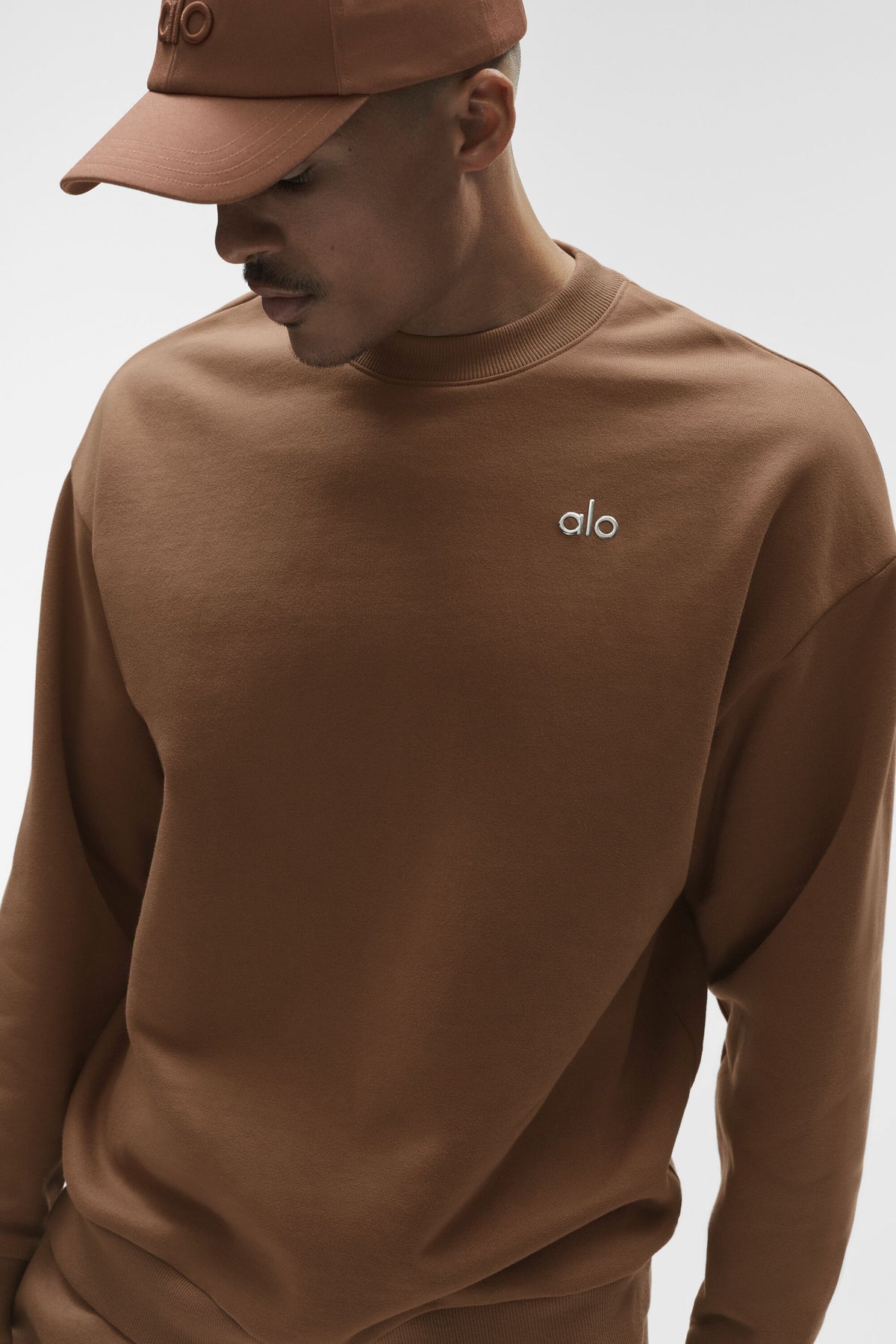 Accolade Crew Neck Pullover - Sun Kissed Brown--2