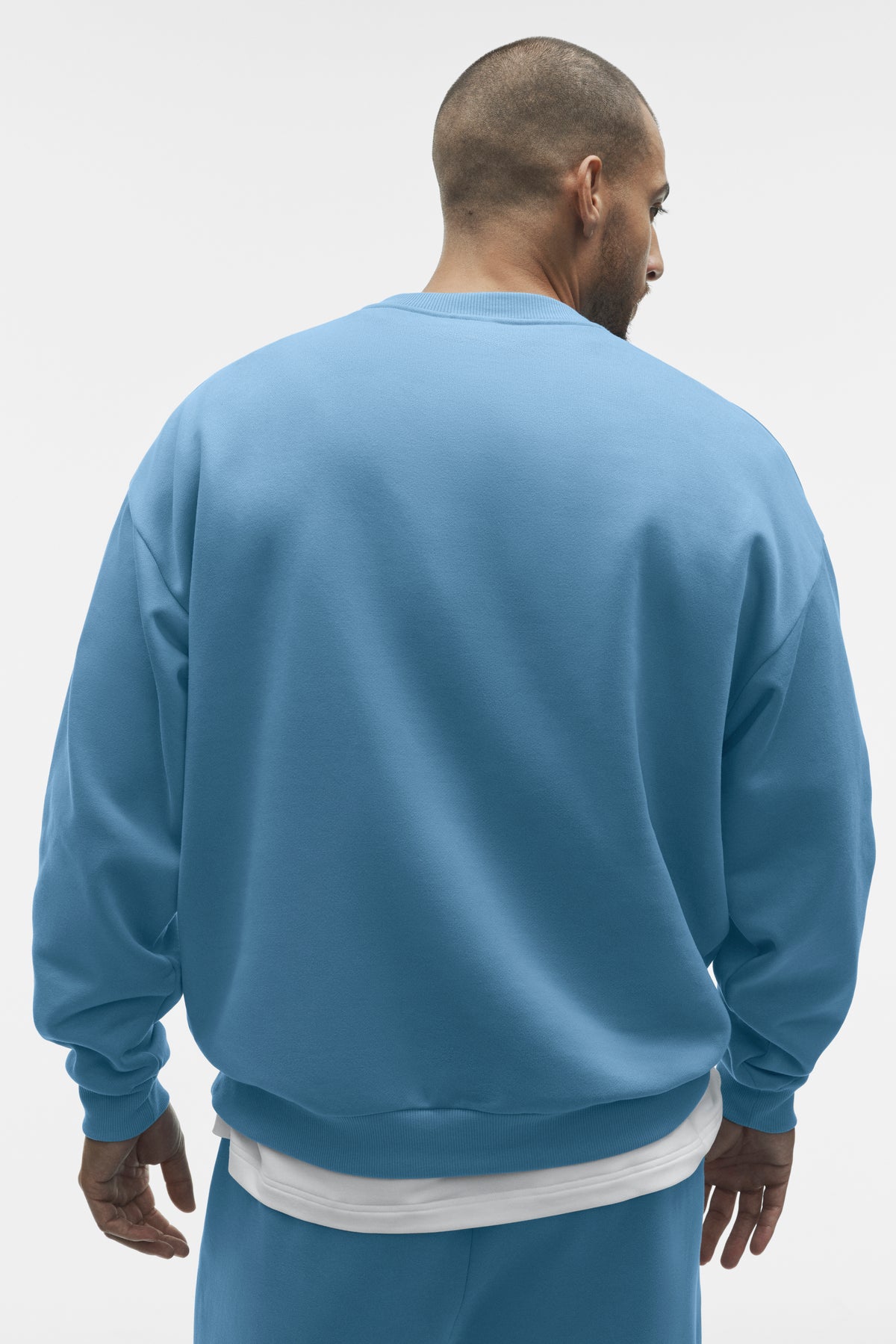 Accolade Crew Neck Pullover - California Blue--1