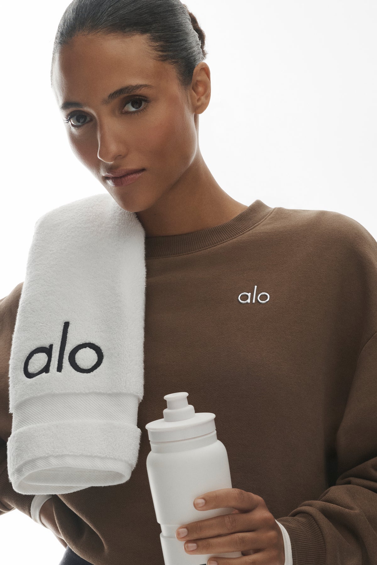 Accolade Crew Neck Pullover - Java Brown--4