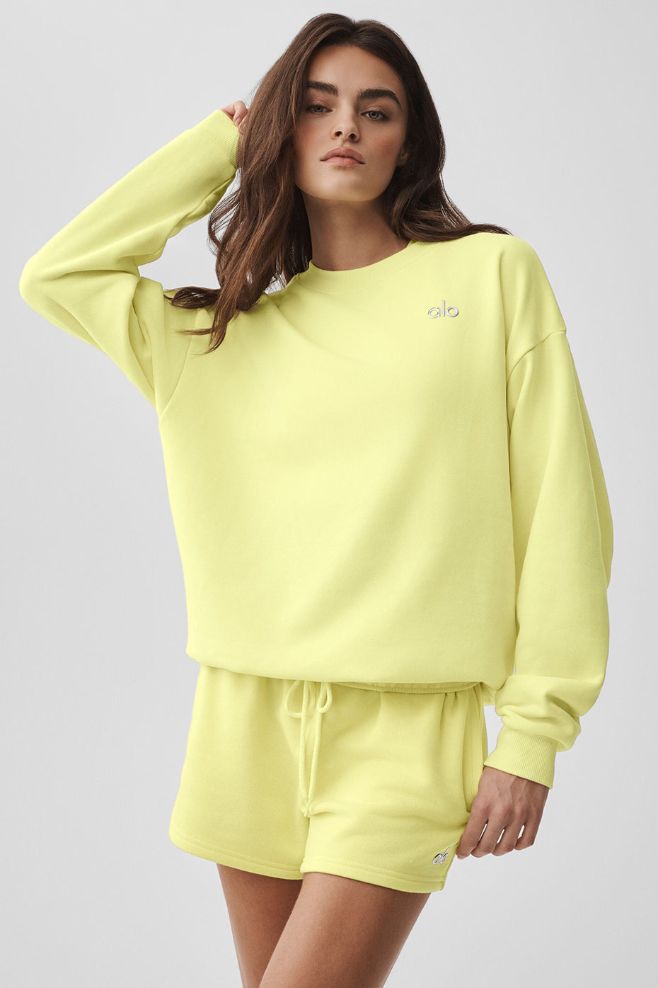 Accolade Crew Neck Pullover - Sunshine--4