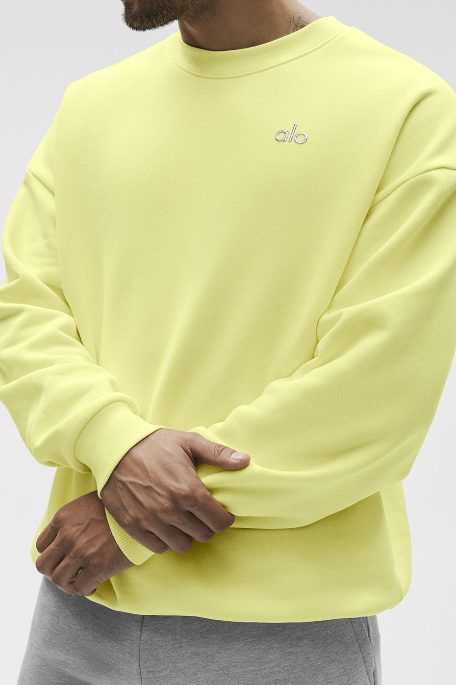 Accolade Crew Neck Pullover - Sunshine--1