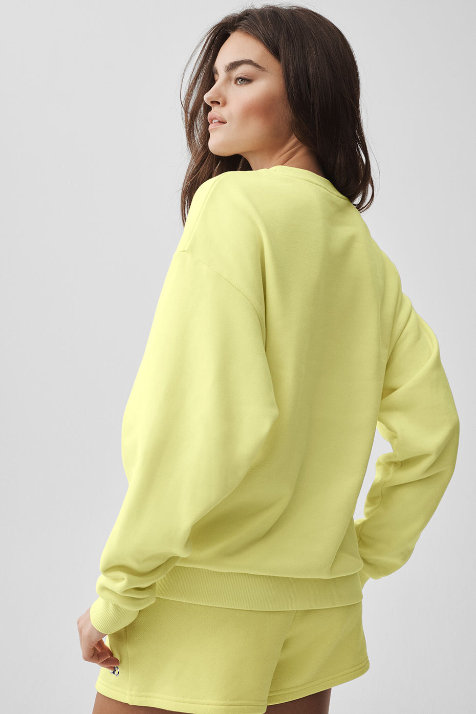 Accolade Crew Neck Pullover - Sunshine--1