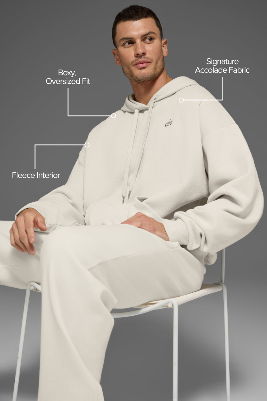 Accolade Hoodie - Bone--1