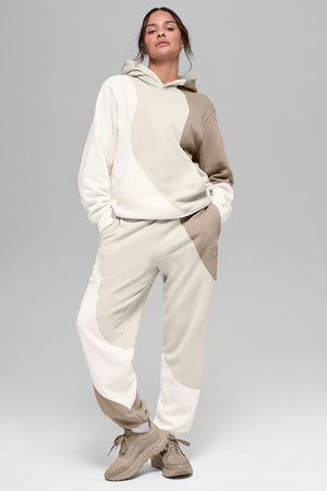 Make Waves Hoodie - Ivory/Bone/Gravel