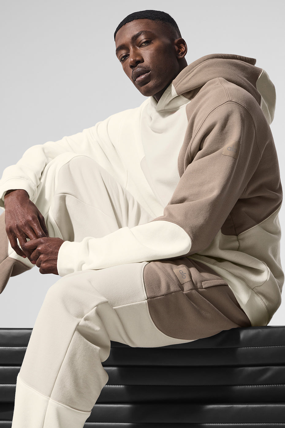 Make Waves Hoodie - Ivory/Bone/Gravel--1