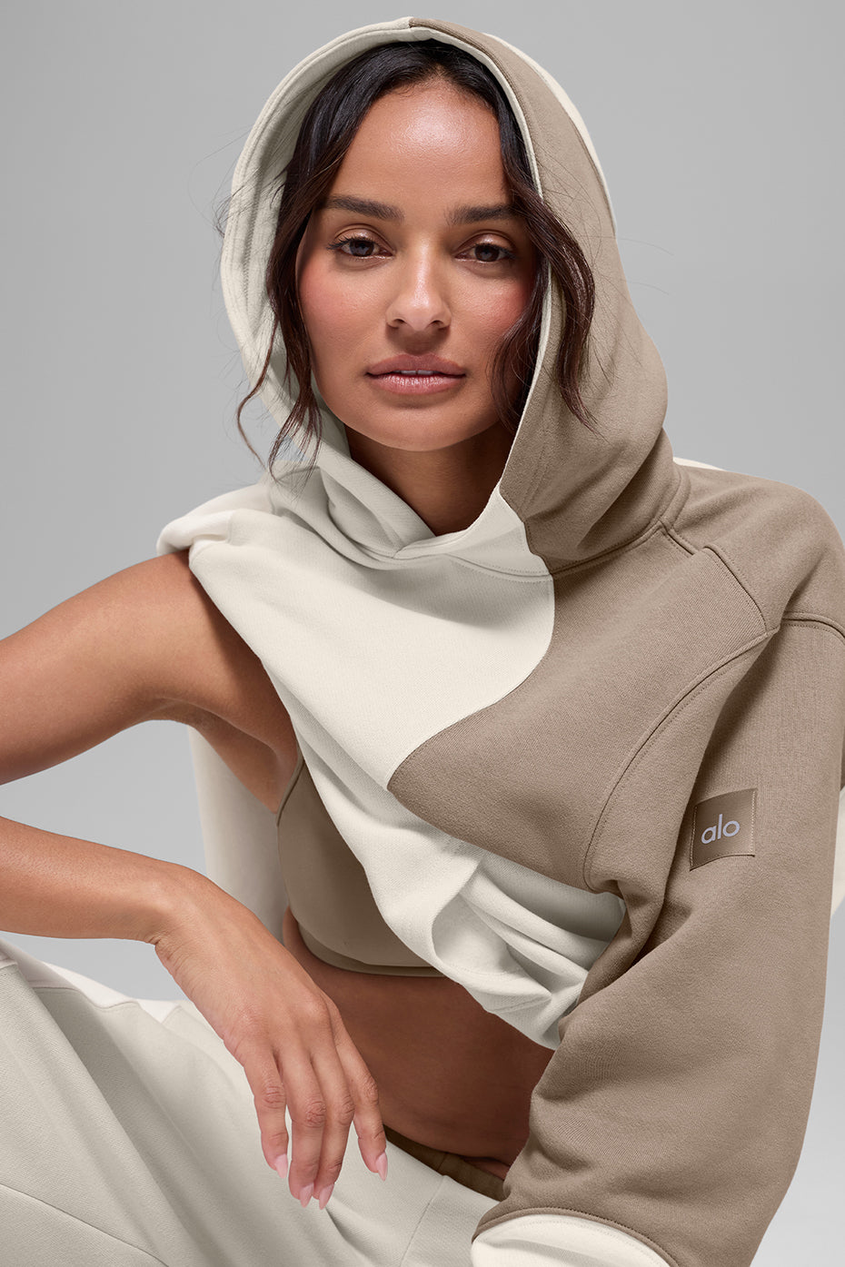 Make Waves Hoodie - Ivory/Bone/Gravel--2