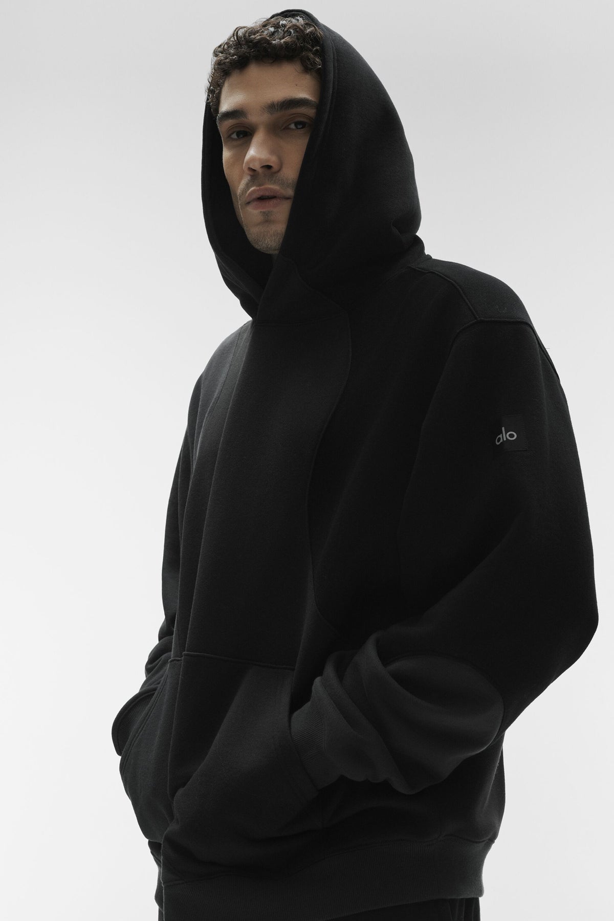 Make Waves Hoodie - Vintage Black Tonal--2