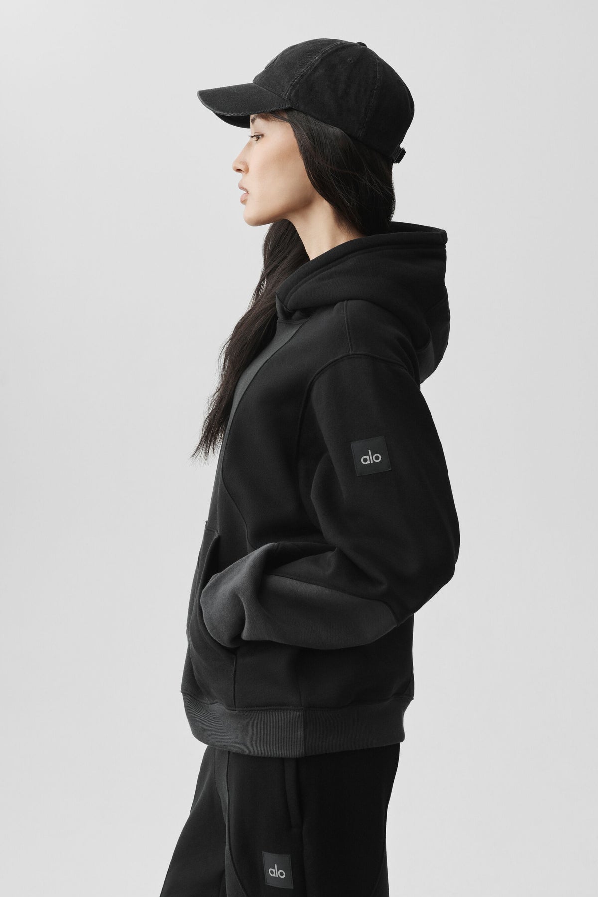 Make Waves Hoodie - Vintage Black Tonal--2