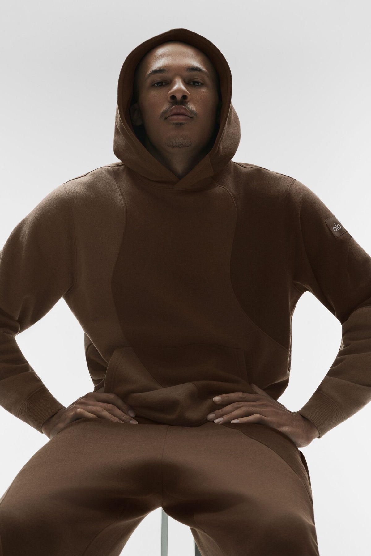 Make Waves Hoodie - Espresso Tonal--2
