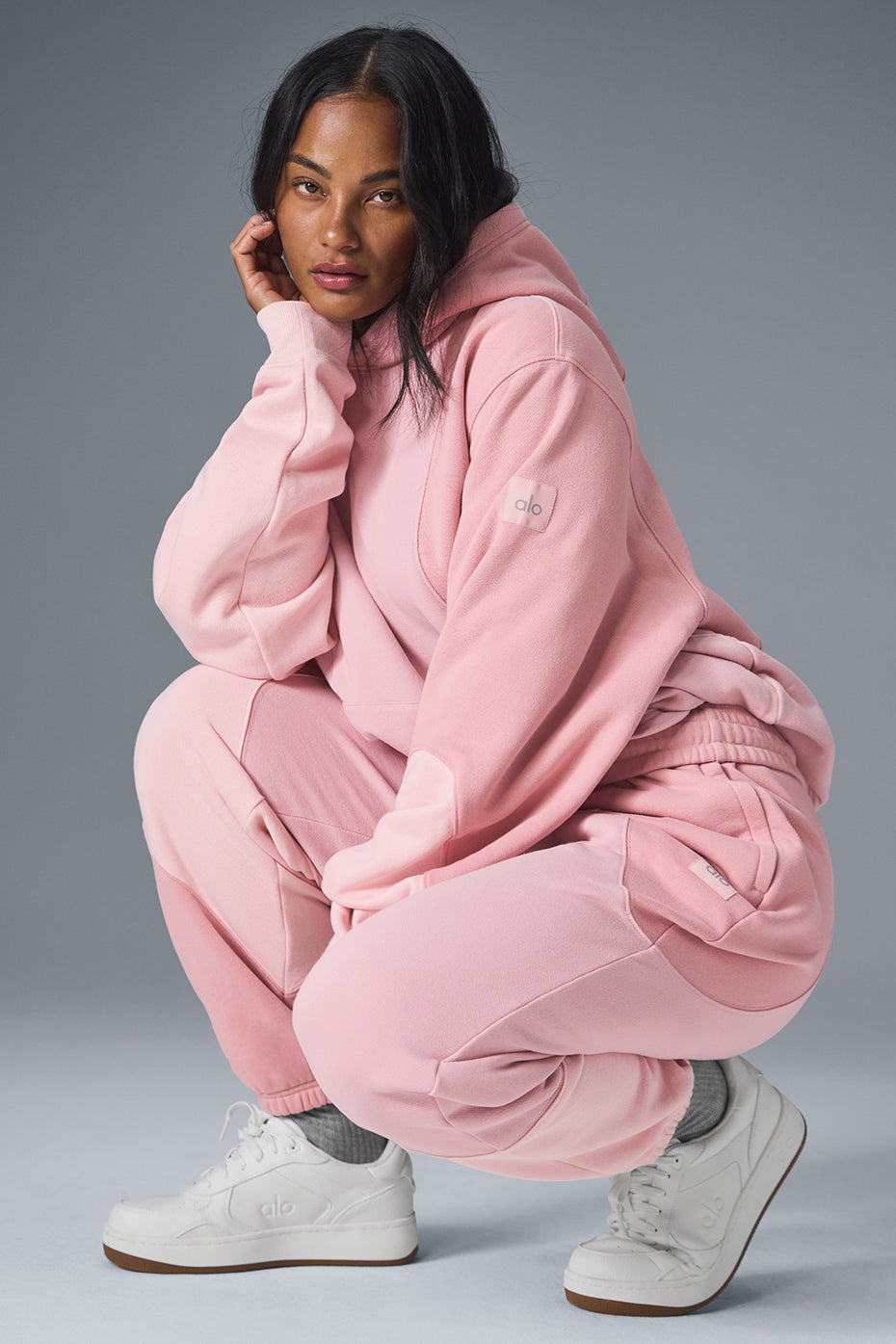 Make Waves Hoodie - Sunset Pink Tonal--3