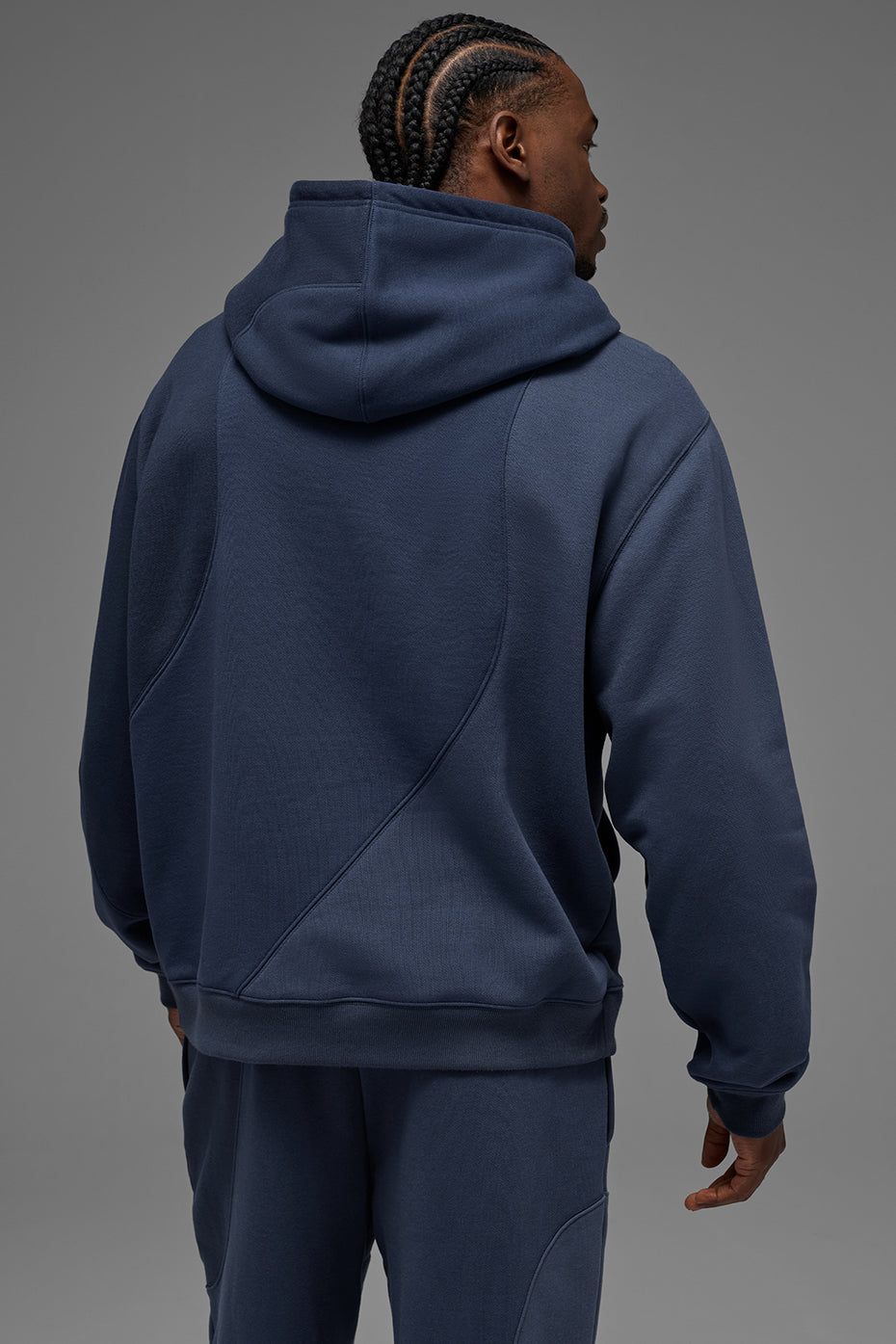 Make Waves Hoodie - Navy Tonal--2