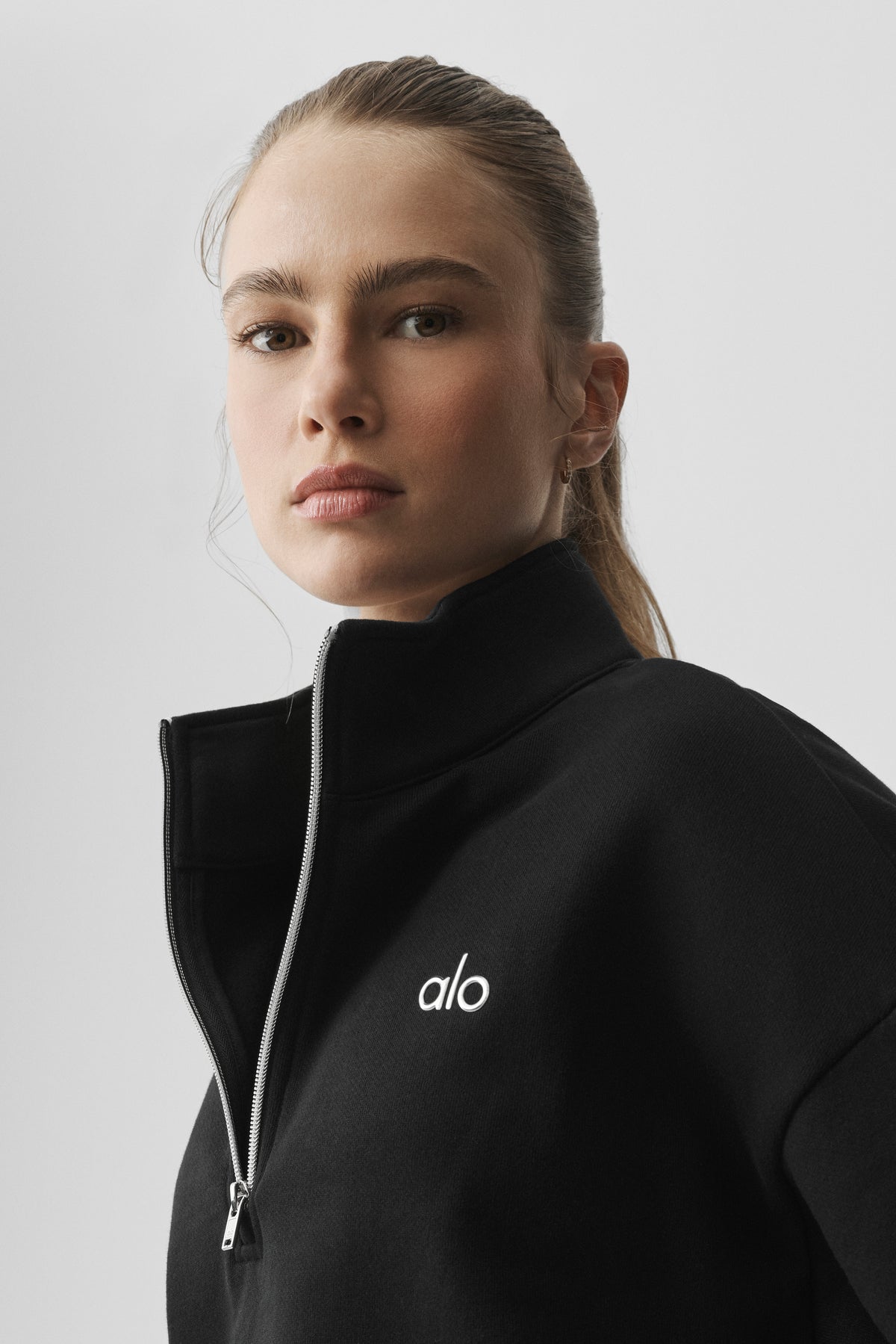 Accolade 1/4 Zip Pullover - Black--3