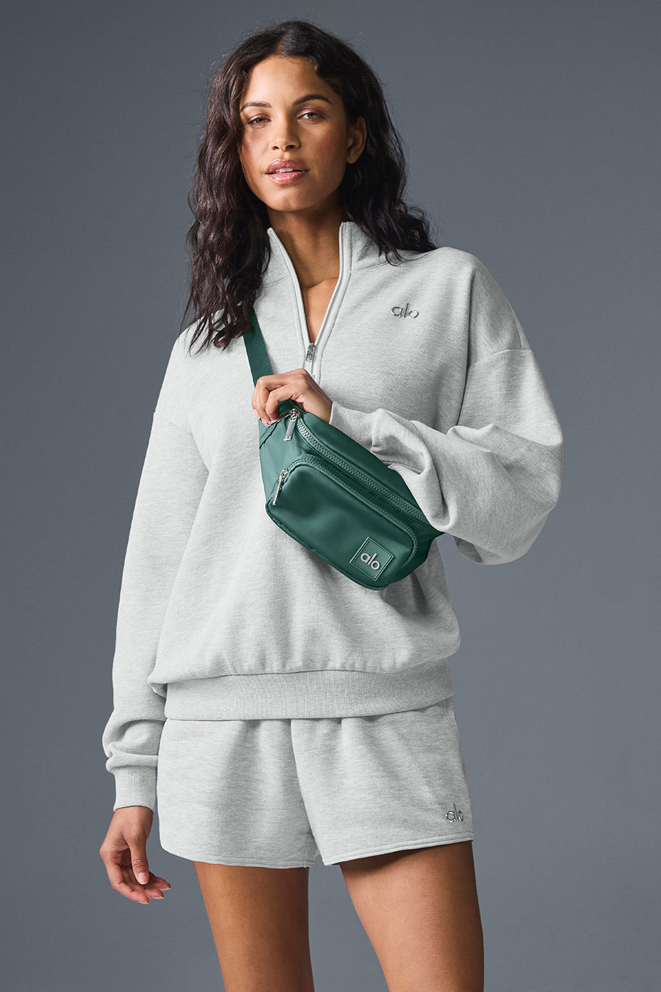 Accolade 1/4 Zip Pullover - Athletic Heather Grey--4