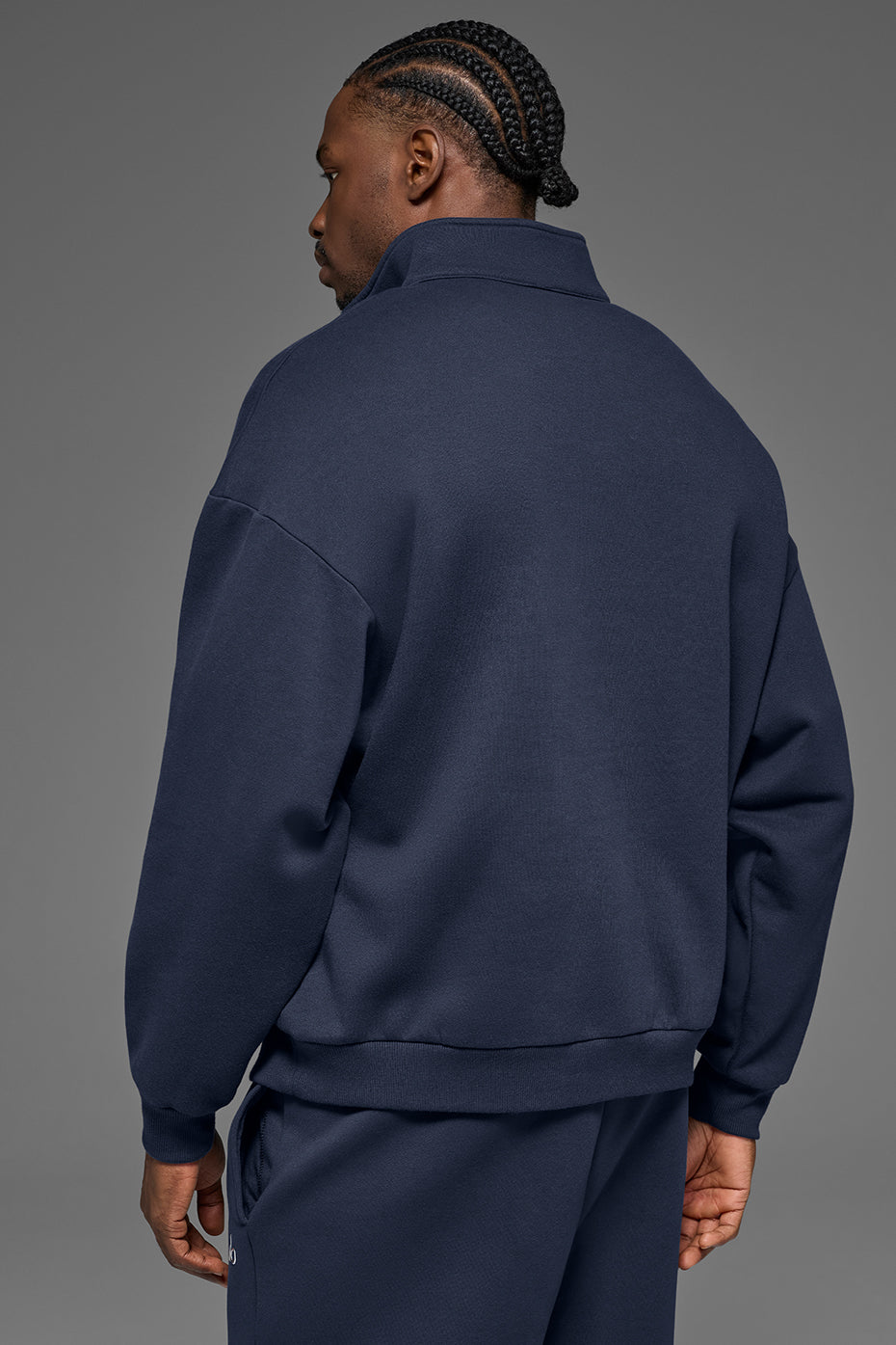 Accolade 1/4 Zip Pullover - Navy--2