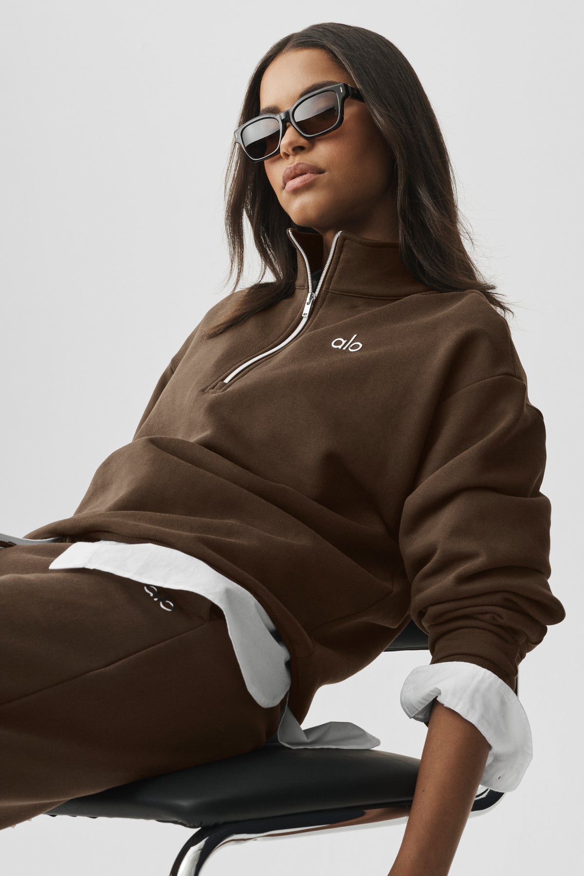 Accolade 1/4 Zip Pullover - Espresso--3