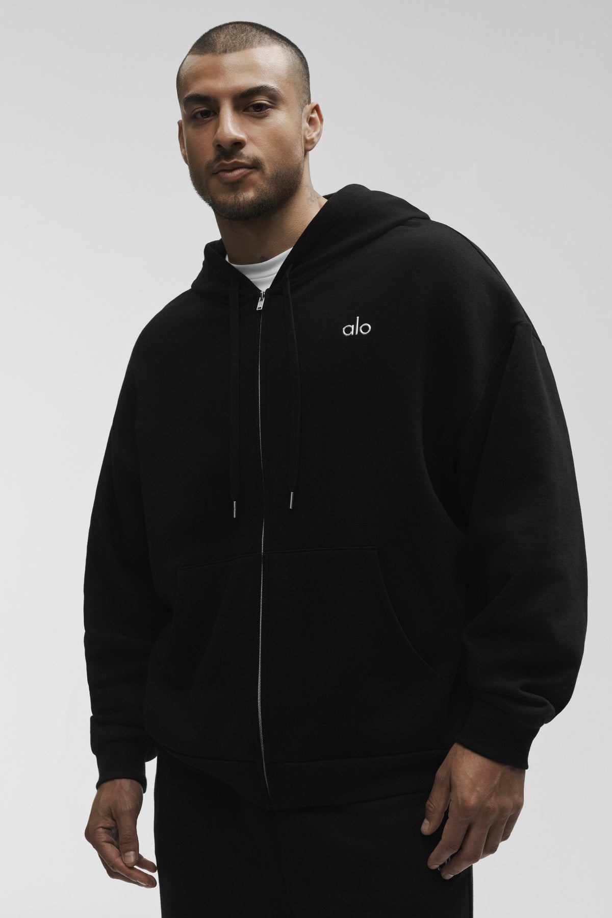 Accolade Full Zip Hoodie - Black--0