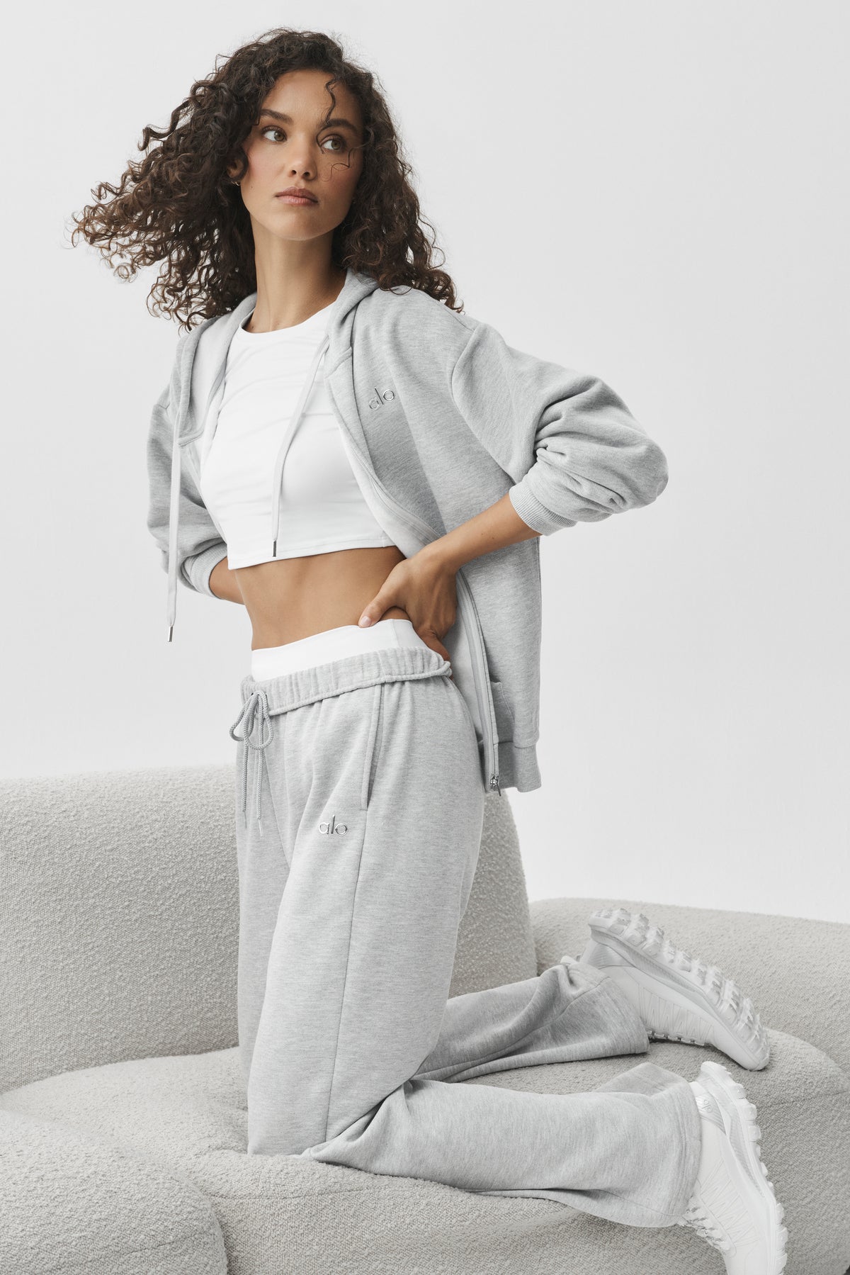 Accolade Full Zip Hoodie - Athletic Heather Grey--4