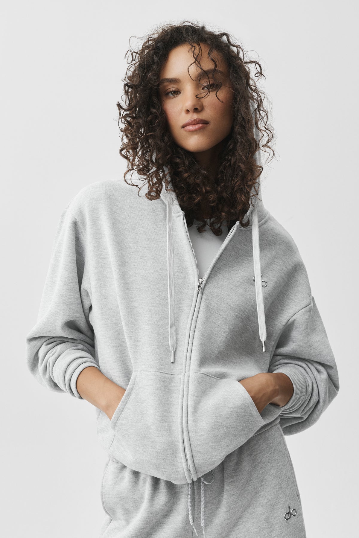 Accolade Full Zip Hoodie - Athletic Heather Grey--3