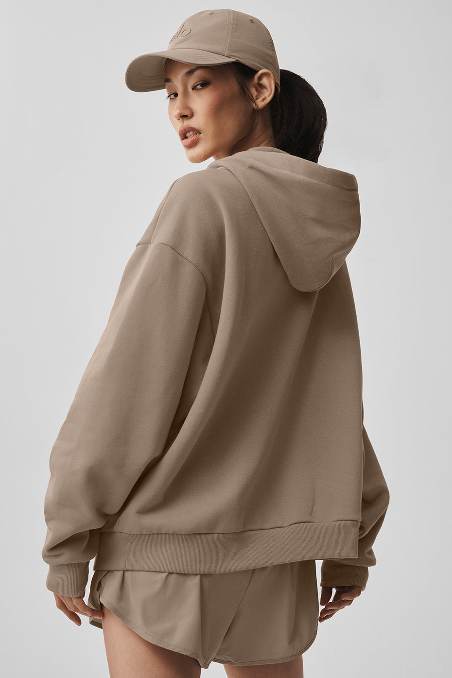 Accolade Full Zip Hoodie - Gravel--2