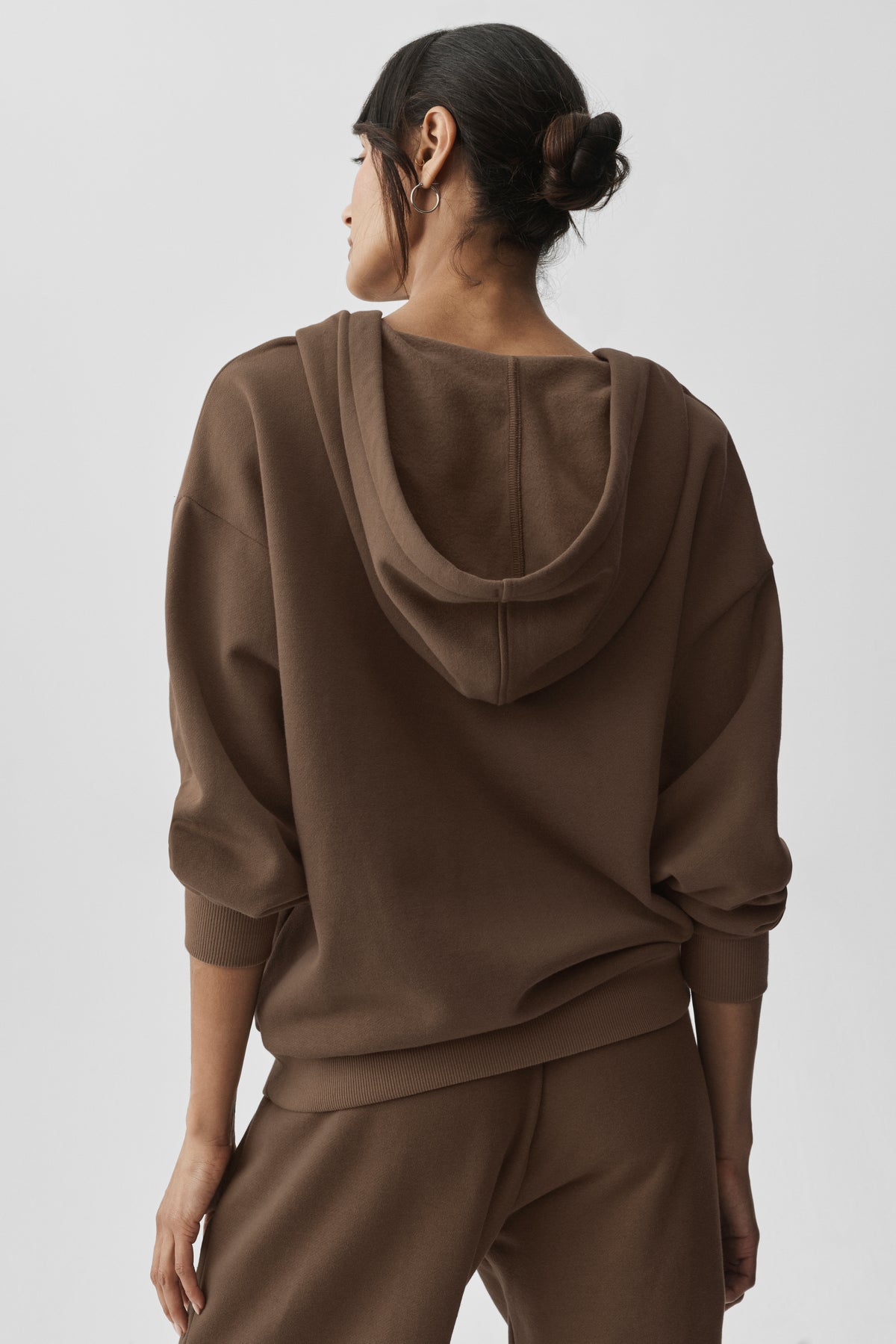 Accolade Full Zip Hoodie - Java Brown--3