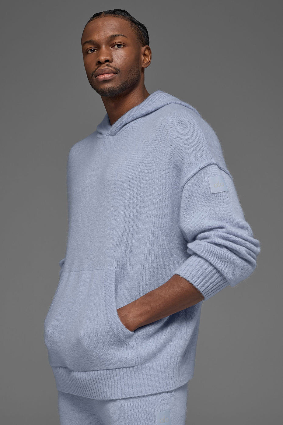 Wool Cashmere New Class Hoodie - Winter Frost--0